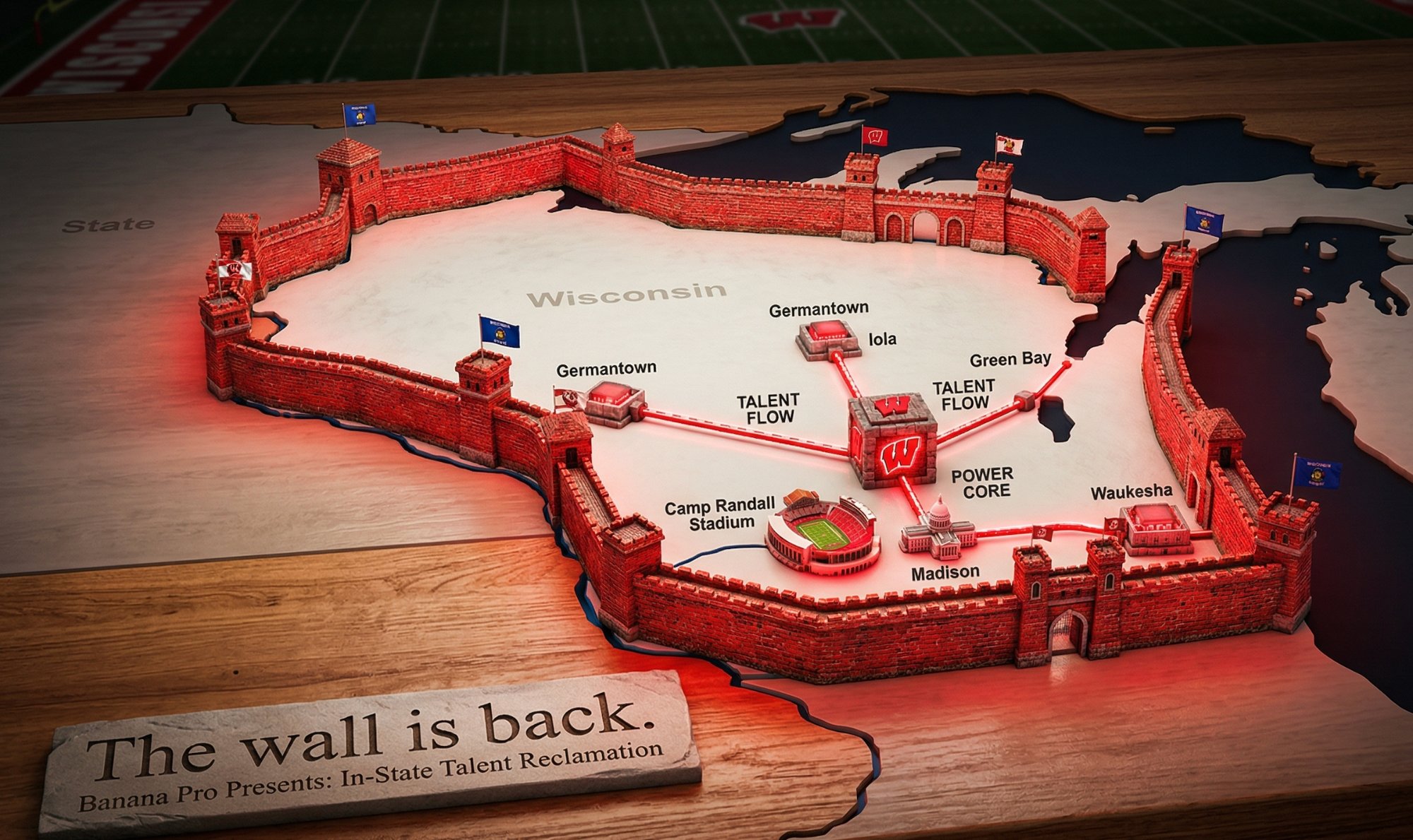 Wisconsin In-State Recruiting - The Wall Is Back
